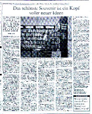  14.07.1994 - Der BundDas schönste Souvenir ist ein Kopf voller Ideen
